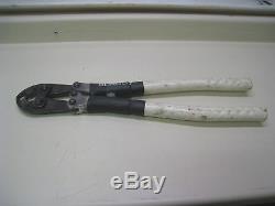 Burndy MD6-8 Hand-Operated Crimper Compression Tool Used Mint Free Shipping