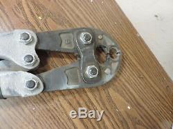 Burndy MD6 Hand-Operated Crimper Compression Tool Used