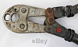 Burndy MD7 Hand Operated Crimper Crimping Tool