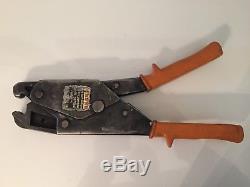 Burndy OH25 Hytool Electrical Dieless One Hand Ratchet Crimper Lineman Tools