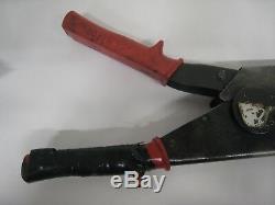 Burndy OUR 840 Hytool Hand Ratchet Crimping Crimper Crimp Tool