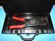 Burndy OUR840 Hytool Hand Ratchet Criimping Crimper Electrical Tool & metal case