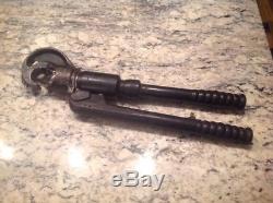 Burndy Y35 Insulated Hand-Operated Hydraulic Crimping Tool No Dies! Pumps