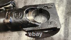 Burndy Y39 12-Ton Hydraulic Hand Crimp Tool. LEAKING OIL SEAL PARTS ONLY