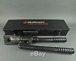 Burndy Y39 Hypress Hydraulic Crimping Hand Tool with Case