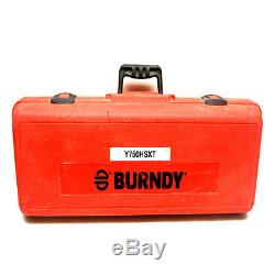 Burndy Y750HSXT Revolver Hydraulic Hand-Operated 12-Ton Crimping Tool withCase