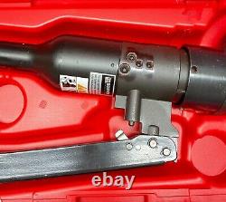 Burndy Y750HSXT Revolver Hypress Hydraulic Hand Operated Tool 12 Ton Crimp Force