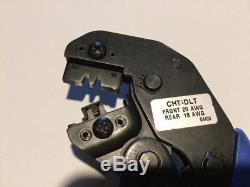 CHT-DLT18-20 Crimp Tool, Hand, ITT Cannon DL Series 18-20 Contacts