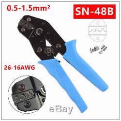 Car SN-48B Hand Crimping Tool Connect Clamp Pliers for 2.8 4.8 6.3 AMP Terminals