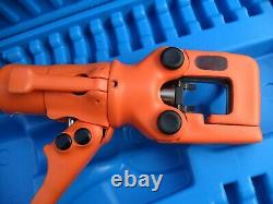 Cembre HT50-KV, insulated hand hydraulic crimper, crimping tool and case