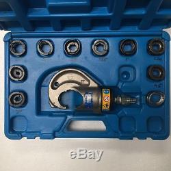 Cembre RHC 131 Hydraulic Crimper Tool with Hand Pump and Dies (3 Sets missing)