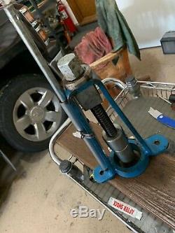 Couplamatic Swaging Tool Kit Hand Hydraulic Hose Crimper Screw Press
