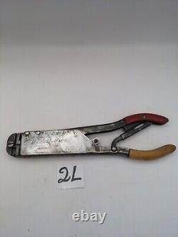 Crimper AMP 59300 T-Head Hand Ratchet Crimping Tool pre-owned