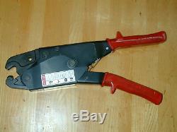 Crimper Burndy OH25 Hytool Electrical Dieless One Hand Ratchet Crimping Tool