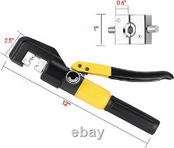 Custom Hydraulic Hand Crimper Tool 10 Ton for Stainless Steel Cable Railing Fitt