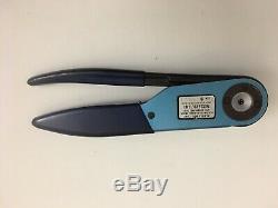 DANIELS DMC MFG CORP M22520/1-01 AF8 HAND CRIMPING TOOL With TH185 POSITIONER