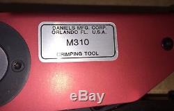 DMC 11851 Hand Crimp Tool Cage with M310-TP974 Single Position Head with box