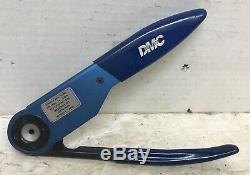 DMC Daniels AF8 M22520/1-01 Hand Crimping Tool with Industrial Interfaces Turret