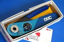 DMC Daniels Miniature Adjustable Hand Crimp Tool M22520/2-01 MIL Qualified NEW
