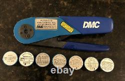 Daniels DMC AFM8 Hand Crimping Tool M22520/2-01 Crimper Withpositioners
