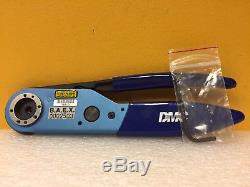 Daniels DMC GS100-1 M22520/4-01 Circular Indent Hand Crimp Tool. New + Wrench