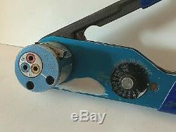 Daniels DMC M22520/1-01 Hand Crimping Tool with TH1A Turret Head