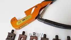Daniels HX4 Crimper with 6 die sets FREE SHIPPING aviation repair hand tool lot