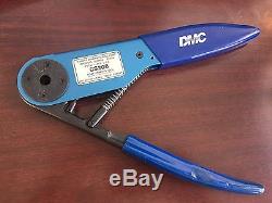 Daniels Manufacturing DMC GS208 Coax Crimping Tool Hand Ratcheting Crimp
