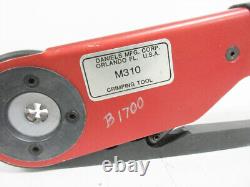 Daniels Manufacturing M310 Adjustable Hand Crimp Tool Awg Sizes 8-16