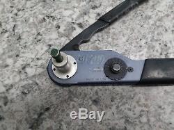 Deutsch HDT-48-00 Genuine Hand Crimp Tool, Size 12- 20AWG