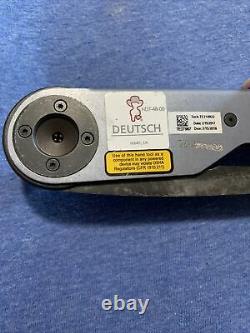 Deutsch HDT-48-00 Genuine Hand Crimp Tool, Size 12- 22AWG, MADE IN USA