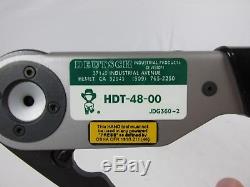 Deutsch HDT-48-00 Genuine Hand Crimp Tool Size 12- 26 AWG JDG360-1 EXCELLENT USA