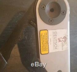 Deutsch HDT-48-00 Hand Crimp Tool 26-12 AWG 4-Indent USA Electrical Wire Crimper