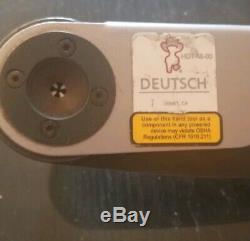 Deutsch HDT-48-00 Hand Crimp Tool 26-12 AWG 4-Indent USA Electrical Wire Crimper