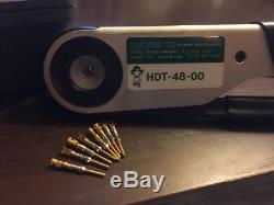 Deutsch HDT-48-00 Hand Crimping Tool & Storage Case 12 26 AWG Wire Size