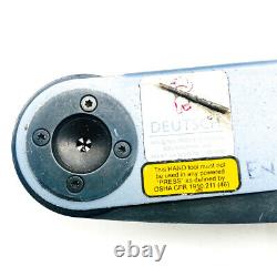 Deutsch Production HDT-48-00 Crimper for 20-12 AWG Ratcheting Hand Crimping Tool