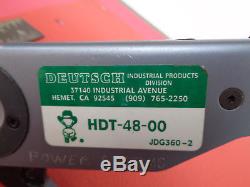 Deutsch industrial products HDT-48-00 crimping hand tool LOTDT6TT48