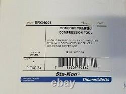 ERG4001 Sta-Kon Ergonomic Hand Tool for Crimping Cable Ties Crimpers, NEW