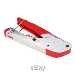 F-Type Compression Crimper Hand Tool Rotary Coaxial Cable Cutter Crimp Connector