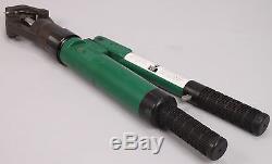 GREENLEE 1990 Dieless Crimper Hydraulic Hand Crimping Tool Works Great