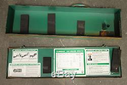 GREENLEE 1990 Dieless Crimper Hydraulic Hand Crimping Tool Works Great
