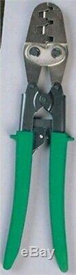 GREENLEE K28GL Manual Ferrule Crimper (FC7-1/0) Trapezoidal Hand Crimp Tool
