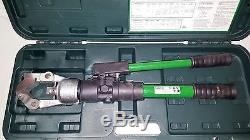 Greenlee HK12ID Hand Hydraulic Dieless Crimping Tool 4 AWG 6 Gauge Crimper