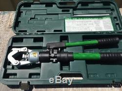 Greenlee HK12ID Hand Hydraulic Dieless Crimping Tool, Compression Crimper