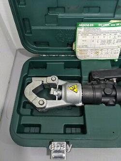 Greenlee Hk12id Hand Hydraulic Dieless Crimping Tool Factory Serviced