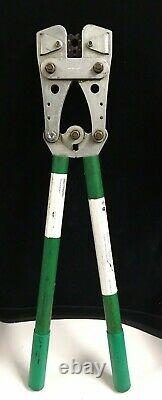 Greenlee K09-2GL Crimping Tool 8-4/0 CU Hand Crimper Tool