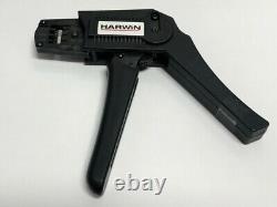 HARWIN Crimp Tool, Hand, 30-24Awg, 2mm Z22-020 FOR USE WITH CRIMP CONTACTS