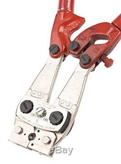 HDT-04-08 Size 4 and 8 Large Hand Crimp Tool Solid