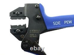 Hand Crimp Tool AMP 9-1478240-0 (SDE PEW 12) with 9-1478248-0 Die Set