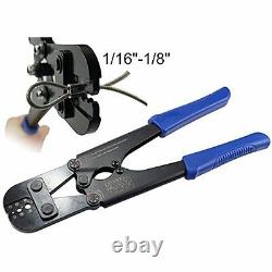 Hand Crimper Tool For Stainless Steel Cable Railing Fittings Cables Railings